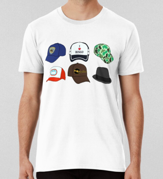 All The Hats T-shirt