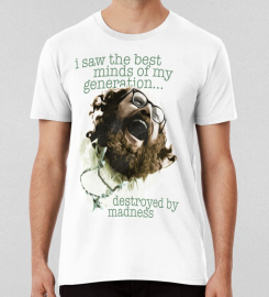 Allen Ginsberghowl T-shirt