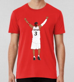 Allen Iverson Back-to T-shirt