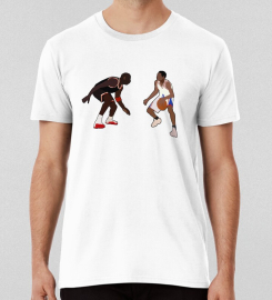 Allen Iverson Vs Michael Jordan T-shirt