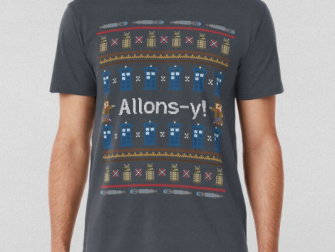 Allons-y Its Christmas T-shirt